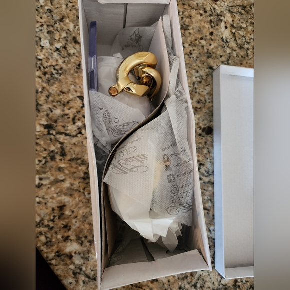 Mata Shoes-Vacay Mode|Square Toe Chunky Gold Chain Sandal|Womens Size 7|NEW - Picture 4 of 7